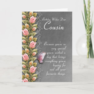 carte d'anniversaire de cousin - carte
