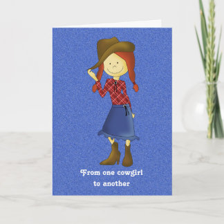 Carte d'anniversaire de Denim