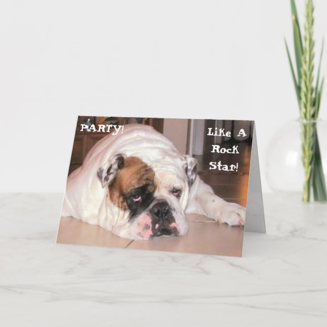 Carte d'anniversaire de Diesel (Devant)