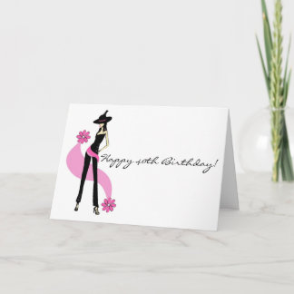 Carte d'anniversaire de Diva pour les femmes