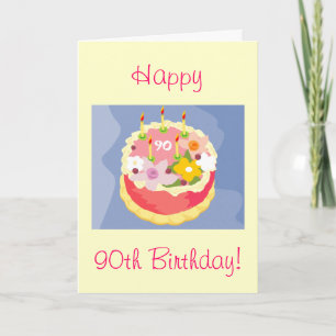 Carte d'anniversaire de Diva's Happy 90th