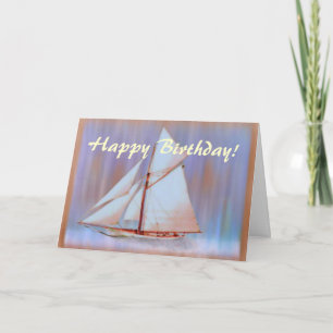 Carte d'anniversaire de Dusky Sails