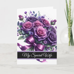 Carte d'anniversaire de femme
