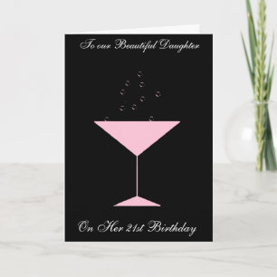 CARTE D'ANNIVERSAIRE de FILLE de PAIN GRILLÉ 21ème