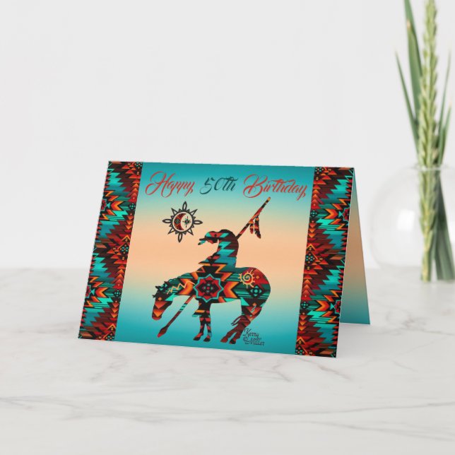 Carte d'anniversaire de fin de piste (Devant)