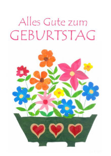 Cartes En Allemand D Anniversaire Zazzle Fr
