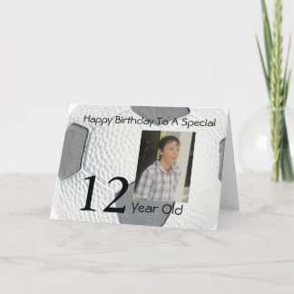 Carte d'anniversaire de football avec photo person