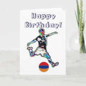 Carte D Anniversaire Du Drapeau Armenien Zazzle Fr