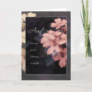 Carte d'anniversaire de Garden Phlox Flower pour t