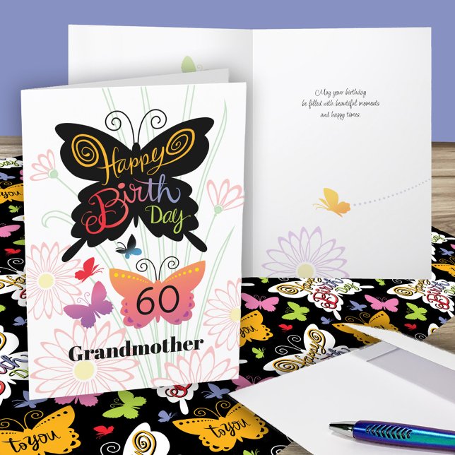 Carte d'anniversaire de grand-mère (Créateur téléchargé)