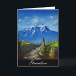 Carte d'anniversaire de Grandson<br><div class="desc">Art & design original par Daniel James.</div>