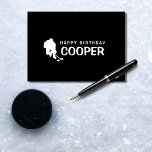 Carte d'anniversaire de hockey<br><div class="desc">Cette carte d'anniversaire est parfaite pour le fan de hockey de votre vie! Personnalisez l'extérieur et l'intérieur de la carte avec un message spécial !</div>