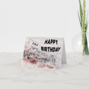 Carte d'anniversaire de John Toulson
