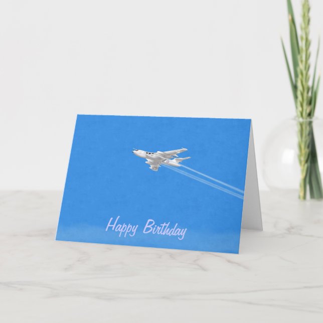 Carte d'anniversaire de la bombe Victor B1 (Devant)