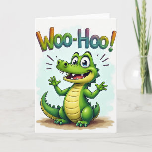 Carte d'anniversaire de la créature Woo Hoo
