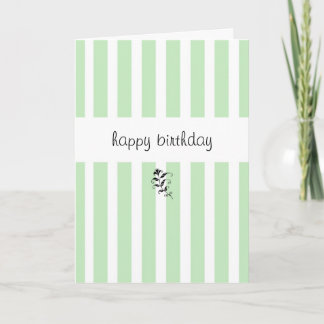 Carte d'anniversaire de la pinte bonbon