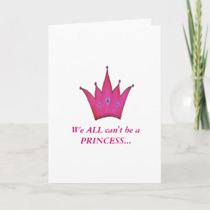 Carte d'anniversaire de la princesse de Couronne r