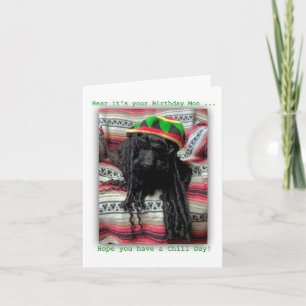 Carte d'anniversaire de la réfrigération