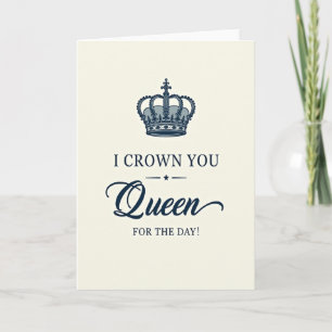 Carte d'anniversaire de la Reine Royale