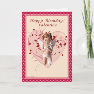 Carte d'anniversaire de la Saint-Valentin