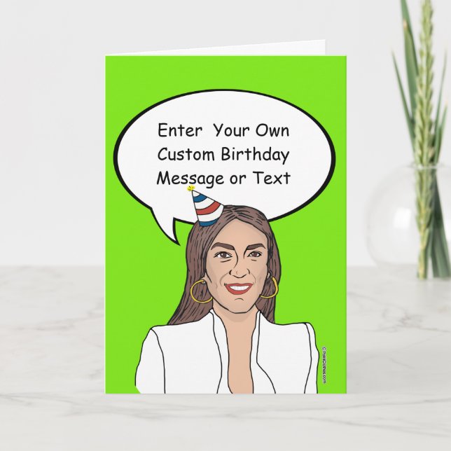 Carte d'anniversaire de l'AOC (Devant)