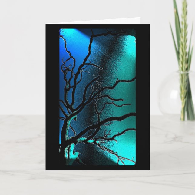 Carte d'anniversaire de l'arbre (Devant)