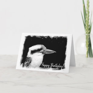 Carte d'anniversaire de l'Australien Kookaburra