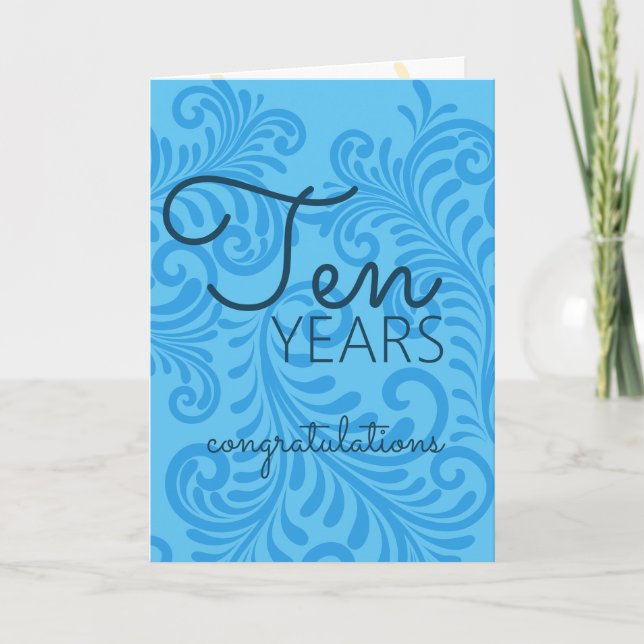 Carte d'anniversaire de l'employé UNIVERSEL couleu (Devant)
