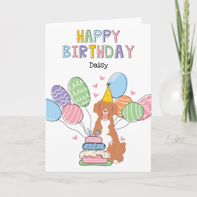 Carte d'anniversaire de l'extracteur de canard de  (Devant)