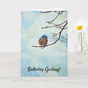 Carte d'Anniversaire de Little Blue