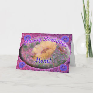 Carte d'anniversaire de maman