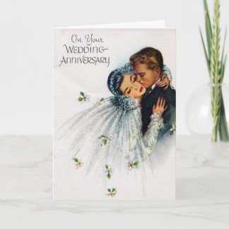 Carte d'anniversaire de mariage