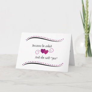 Carte d'anniversaire de mariage 40 ans personnalis