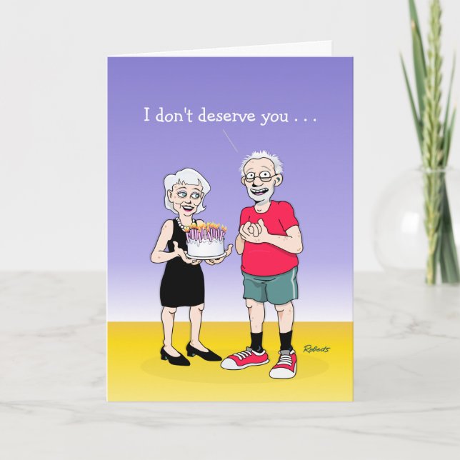 Carte d'anniversaire de mariage "C'est la vie" (Devant)