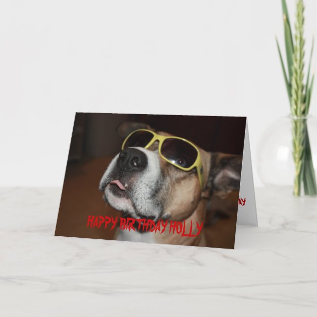 Carte d'anniversaire de max (Devant)