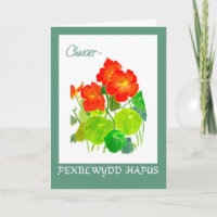 Carte d'anniversaire de nasturces : Soeur,