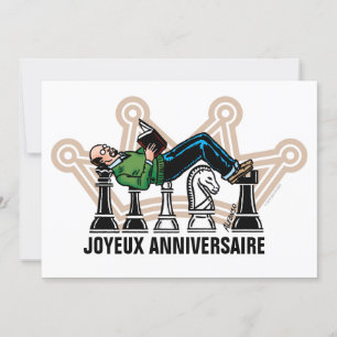 Carte d'anniversaire de papa grand maître