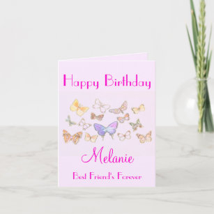 Cartes Melanie D Anniversaire Zazzle Fr