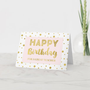 Cartes Professeur D Anniversaire Zazzle Fr