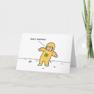 Carte d'anniversaire de quarantaine - L'isolement 