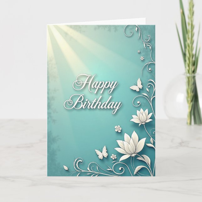 Carte d'anniversaire de rêve (Devant)