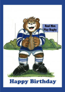 Cartes Rugby D Anniversaire Zazzle Fr Cartes Rugby D Anniversaire Zazzle Fr