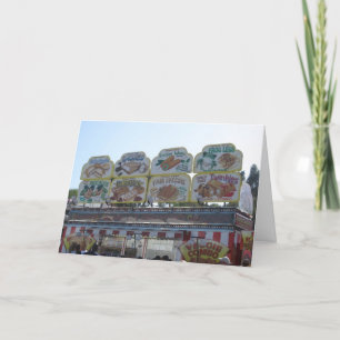 Carte d'anniversaire de Smorgasboard de foire