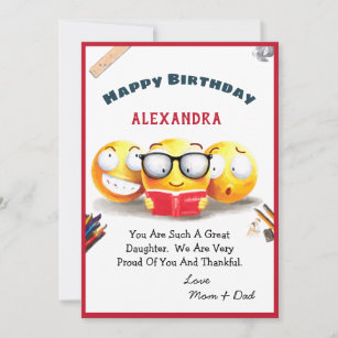 Cartes Emoji D Anniversaire Zazzle Fr