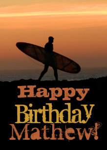 Cartes Planche Surf D Anniversaire Zazzle Fr