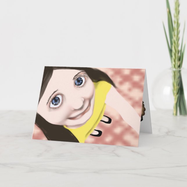 Carte d'anniversaire de tarte aux pommes (Devant)