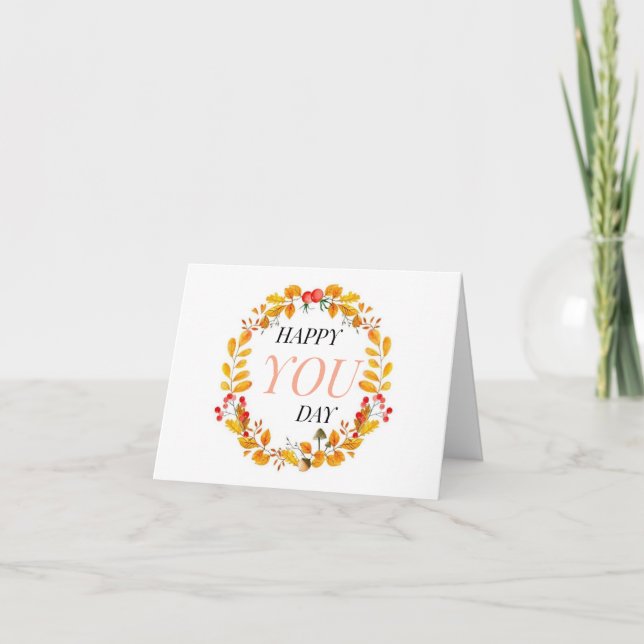 Carte d'anniversaire de voeux (voeux) (Devant)