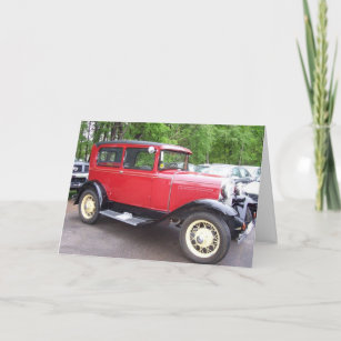 Cadeaux Anniversaire De Voiture Ancienne Zazzle Fr