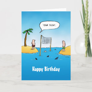 Invitations Faire Part Cartes Anniversaire Drole Requin Zazzle Fr