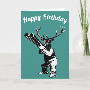 Carte d'anniversaire Deer Hunter